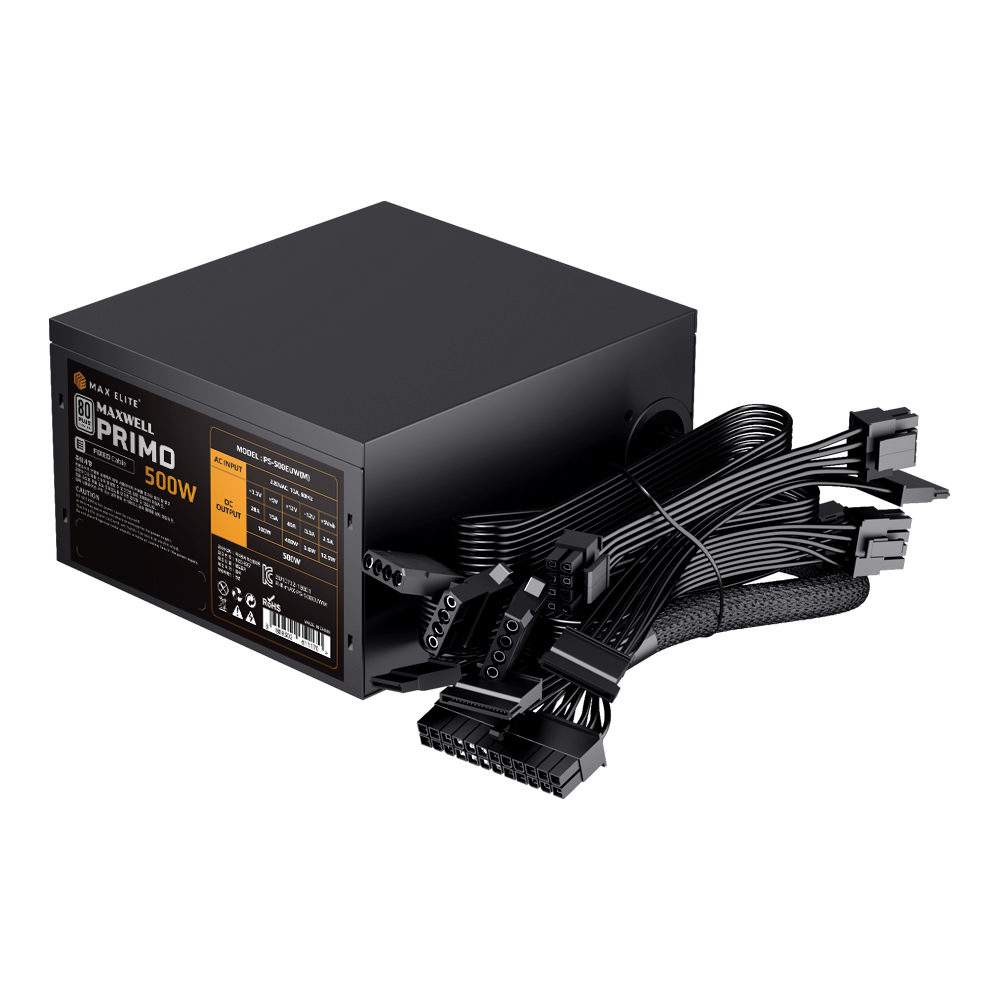 �ƽ�����Ʈ MAXWELL PRIMO 500W 80PLUS���Ĵٵ� �÷�
