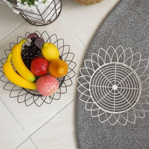 [불명] 세나스 철재바구니 과일바구니 철제 화분받침 다용도 바스켓 이번주_이미지