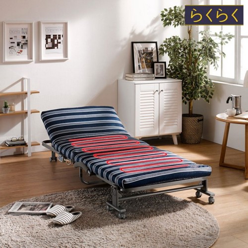 라꾸라꾸 6탄 웰빙 온열내장형 접이식침대 S_이미지