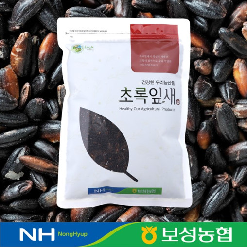 보성농협 초록잎새 찰흑미 1kg (1개)_이미지