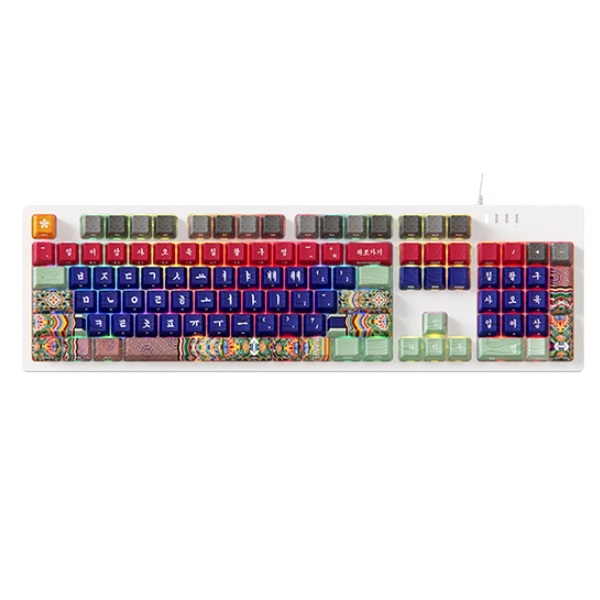 시이닷 한국의 미 키캡 (교태전 단청)_이미지