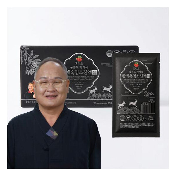 구록원 홍성호 울릉도 마가목 흑염소진액 프리미엄 70ml 30포 (2개)_이미지