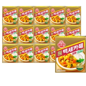 오뚜기 3분 백세카레 순한맛 200g (15개)