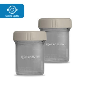 고그린라이프 그로미미 그레이 에스텐 이유식용기 250ml 2P