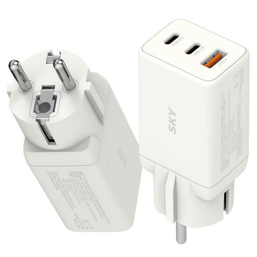 ��ī�̷� ��ī�� �� PD PPS 65W 3��Ʈ GaN ������ ������ SKY-GE10