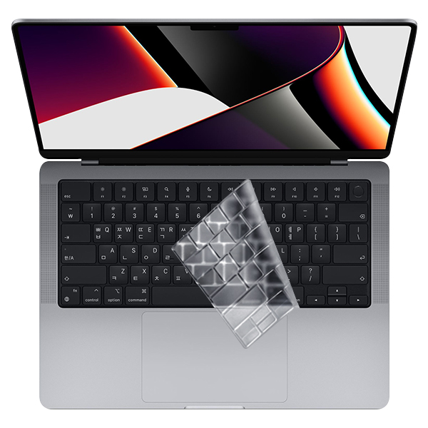 애플 맥북프로16 TPU 투명 키스킨