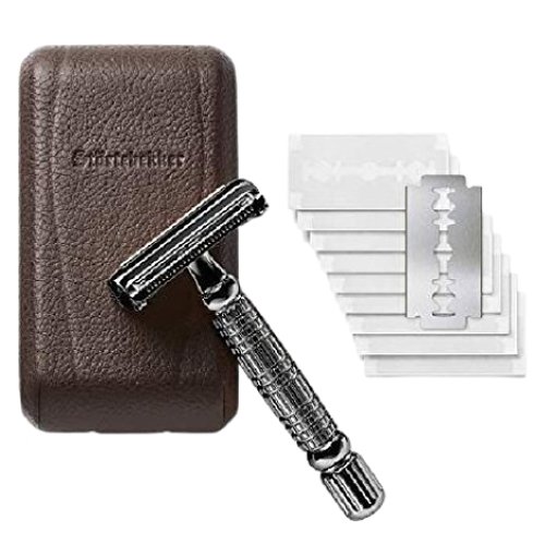 Stortebekker 프리미엄 클래식 면도기 세트 (해외구매, 면도기1개+케이스, 빈티지룩)