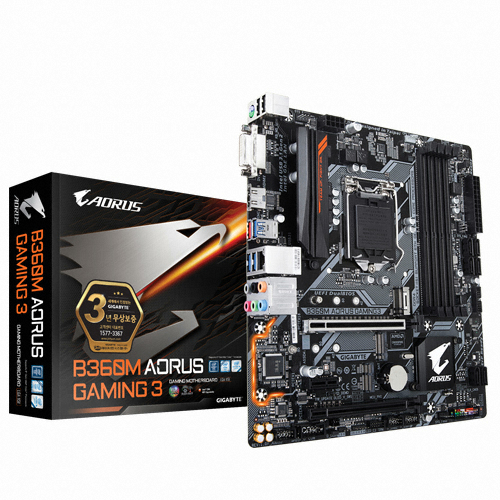 GIGABYTE B360M AORUS Gaming 3 제이씨현_이미지
