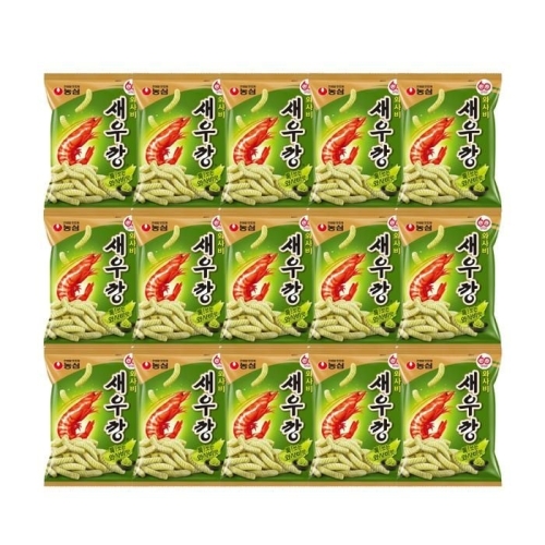 농심 와사비 새우깡 70g (15개)_이미지