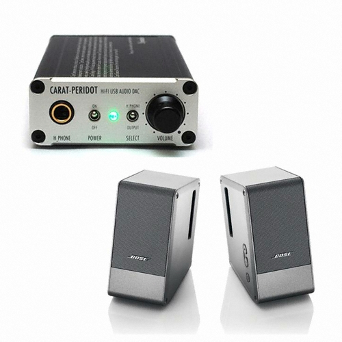 CARAT PERIDOT 헤드폰 앰프 + BOSE M2