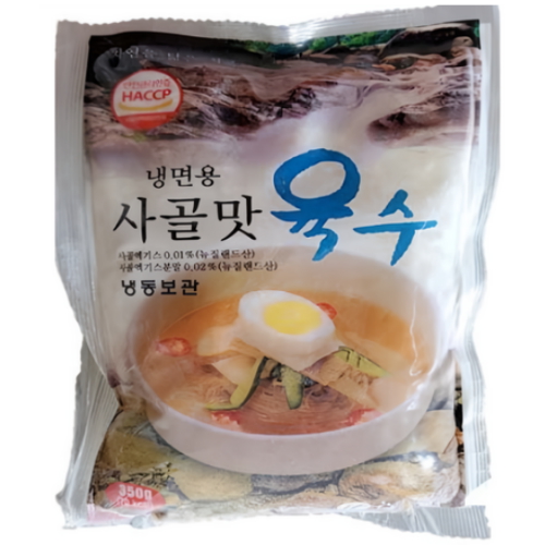 농민식품 냉면용 사골맛 육수 350g (1개)