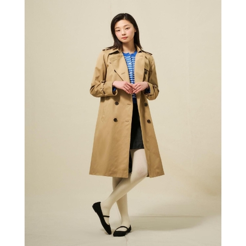 빈폴레이디스 여성 롱 트렌치 코트_BF523TE01A_이미지