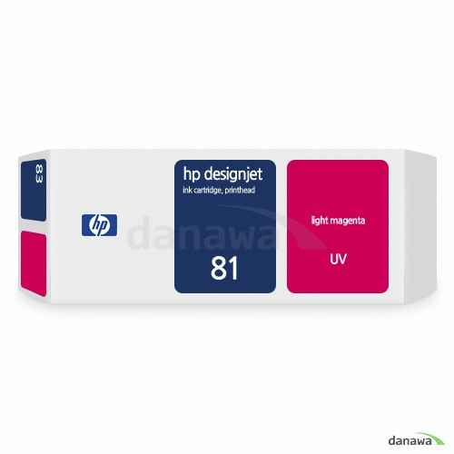 HP 정품 81 (C4992A) 빨강 (밸류팩)