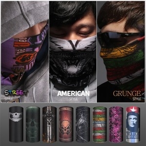 자외선차단마스크 얼굴가리개 넥워머 멀티스카프 두건