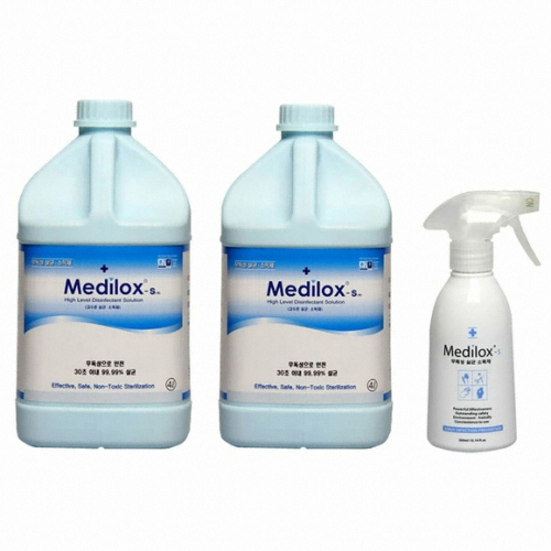 메디록스-S 4L x 2개 + (메디록스-S 분무기 300ml)