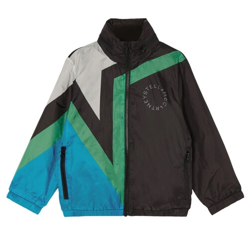 스텔라매카트니 스텔라 매카트니 키즈 로고 컬러블럭 자켓 8Q2MA7 Z0178 930_이미지