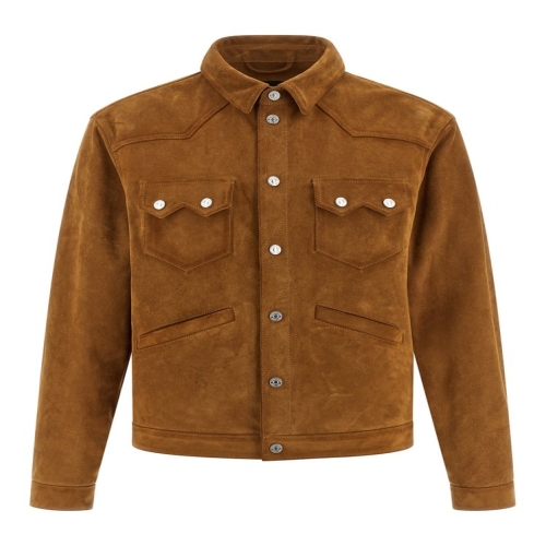 �������2 Suede Boxy Shirt �������� SS26 S74DM1033D07041131 7122734