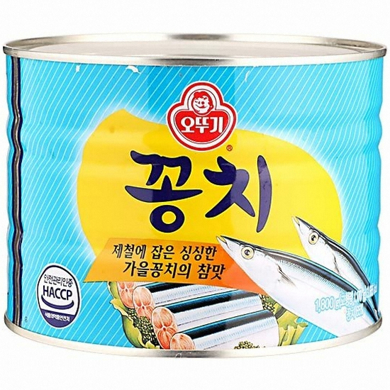 오뚜기 꽁치 1.8kg이미지입니다. 누르면 해당 게시물로 새창이동합니다.