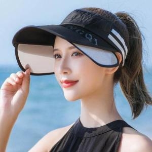 시스터즈 휴가 피서 햇빛 가리개 날개형 썬캡 모자 S8364992