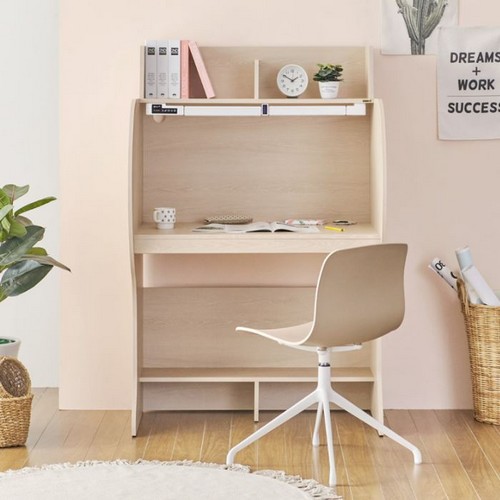 e스마트 엘리트 와이드 독서실책상+감성 LED스탠드 (930x580)_이미지