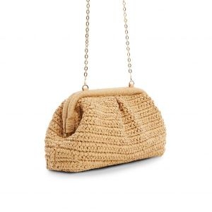 망고 아말피 크로셰 빨대 클러치 327653