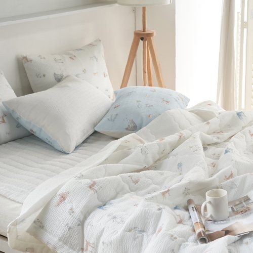 웰컴밤비 스노우리플 여름 이불세트