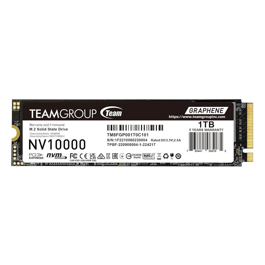 TeamGroup NV10000 M.2 NVMe 해외구매 (1TB)
