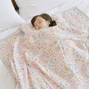아띠블랑 쿨링 인견 키즈 여름이불 세트 어린이베개 블랭킷 패드