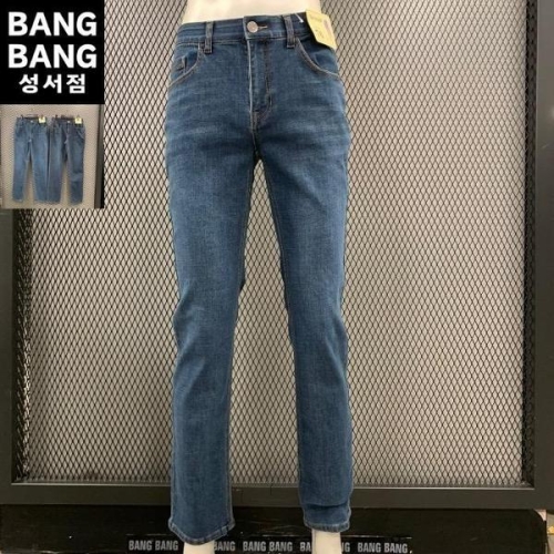 HC04 봄남성 인밴드스판 기본일자핏 청바지 여름초가을적당한두께부드러운 S45728924
