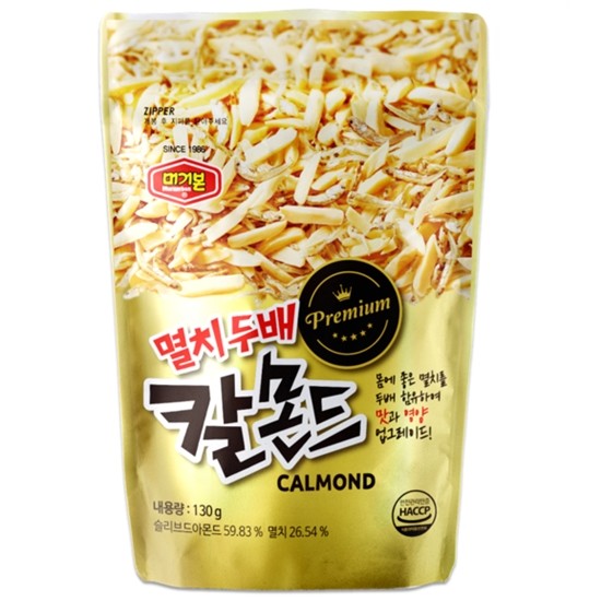 머거본 멸치두배 칼몬드 130g (3개)_이미지