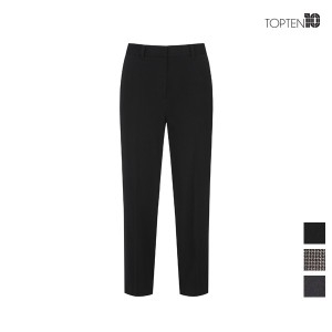 신성통상 탑텐 여성 슬림 하프밴딩 슬랙스 팬츠 MSC3PP2501