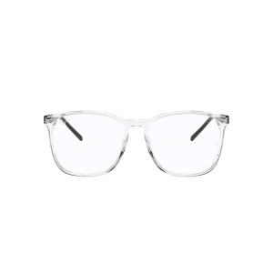  레이밴 Ray-Ban Rx5387 사각 처방 안경 프레임, 스트라이프 핑크/데모 렌즈