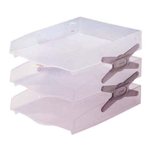 슈퍼 네오 서류 트레이 22137 263 x 336 x 240 mm 쿨그레이 3단