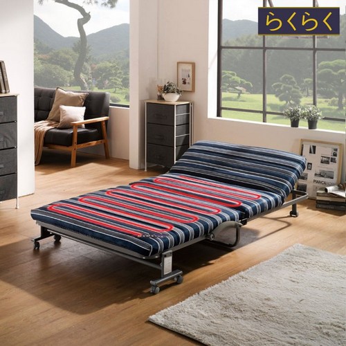 라꾸라꾸 6탄 웰빙 온열내장형 접이식침대 D