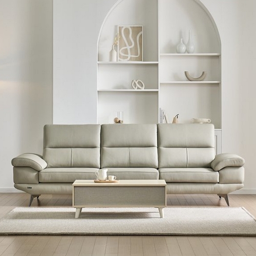 에넥스 밀라노 스타일 이태리 천연통가죽 소파 4인용