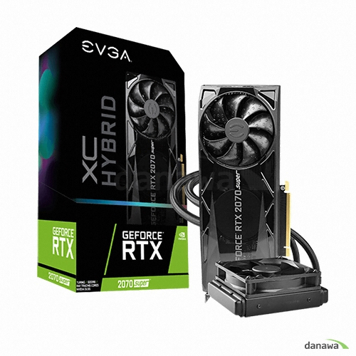 EVGA 지포스 RTX 2070 SUPER XC HYBRID GAMING D6 8GB