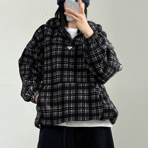 PS 후리스도크아노락후드티 겨울 여성 후리스 후드티셔츠 아노락 빅사이즈 6349671259601