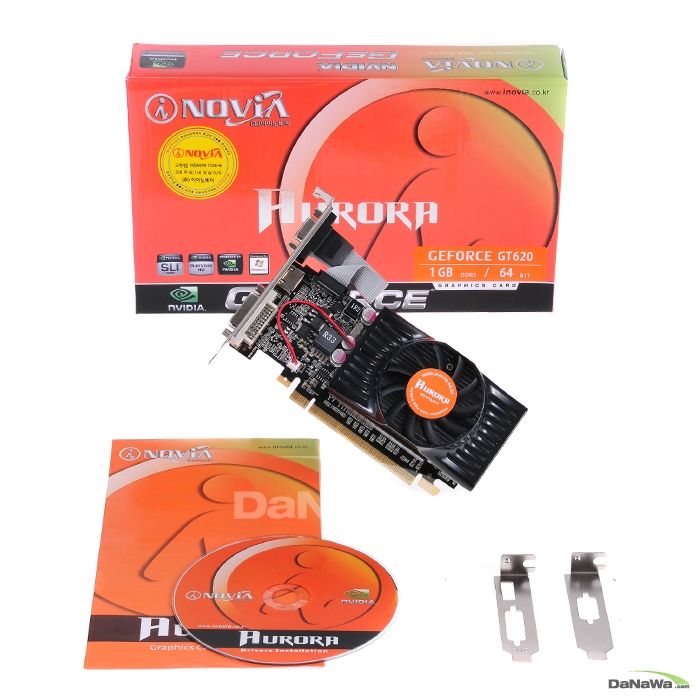 ���̳��� AURORA ������ GT620 ���ζ� D3 1GB LP