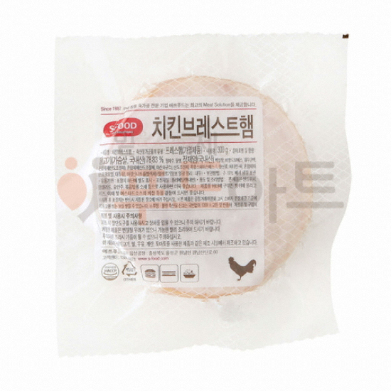 치킨브레스트햄 300g