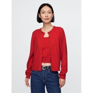 GAP 우먼 캐쉬소프트 가디건 모던 레드 10671972_이미지
