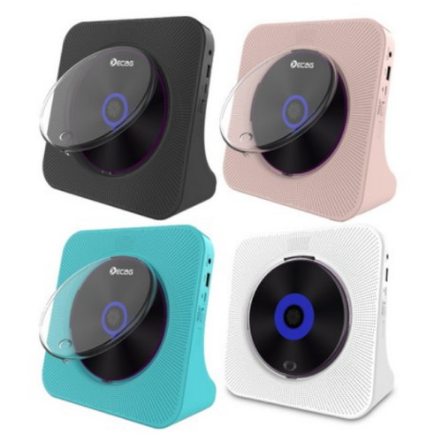 KECAG 블루투스 데스크탑 CD 플레이어