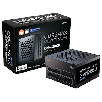 앱코 코어맥스 CM-1200P ETA플래티넘 ATX3.1 블랙