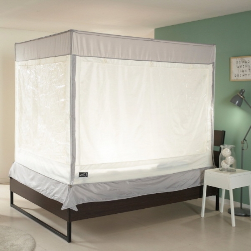 아이디인더스트리 알뜨리 2in1 사각 난방텐트 그레이 [중형]