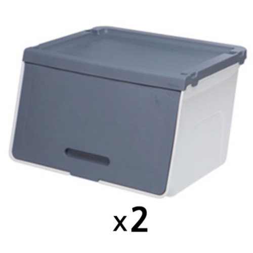 시스맥스 루맥스 슬라이딩 리빙박스 중형 (2개)_이미지