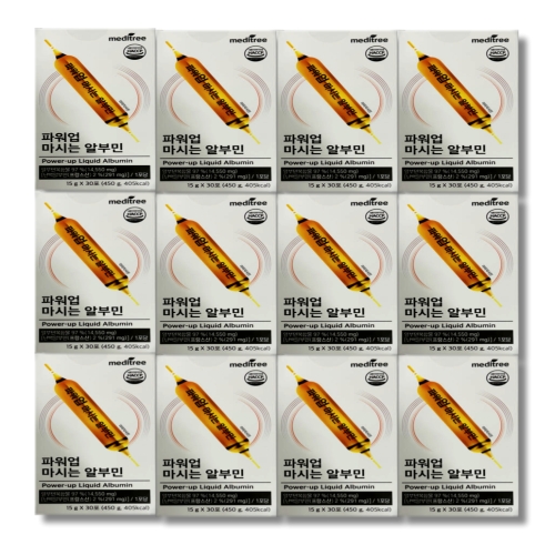 메디트리 파워업 마시는 알부민 30포 (12개)_이미지
