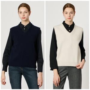 BCBG 라운지 베스트 B4W9K505_이미지