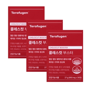 [불명] 테라퓨젠 콜레스컷 부스터 30정 (3개)