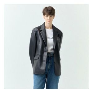 이태리 램스킨 오버핏 테일러드 DJK24A919 612008