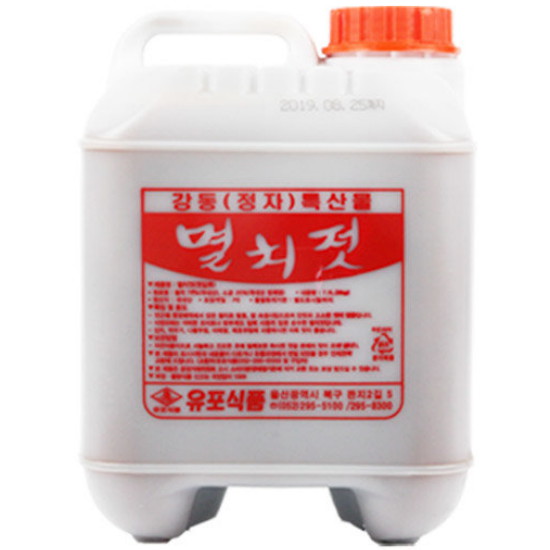 유포식품 유포 멸치젓 4.5kg (1개)