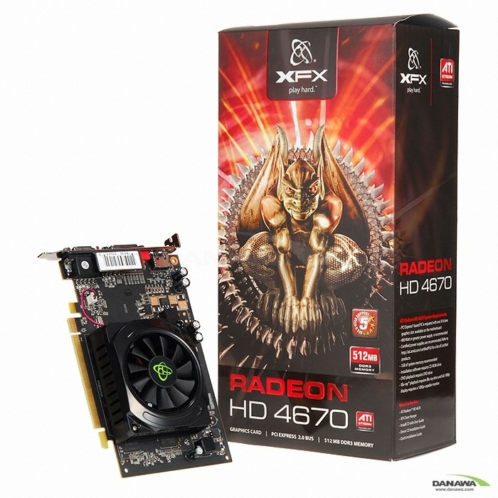 XFX 라데온 HD 4670 D3 512MB_이미지